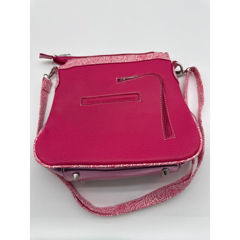 Cowgirl Trendy Conceal Carry Handbag, Pink - Picture 3 of 4